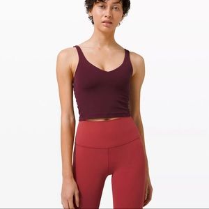 Lululemon Align Tank Red Garnet size 2